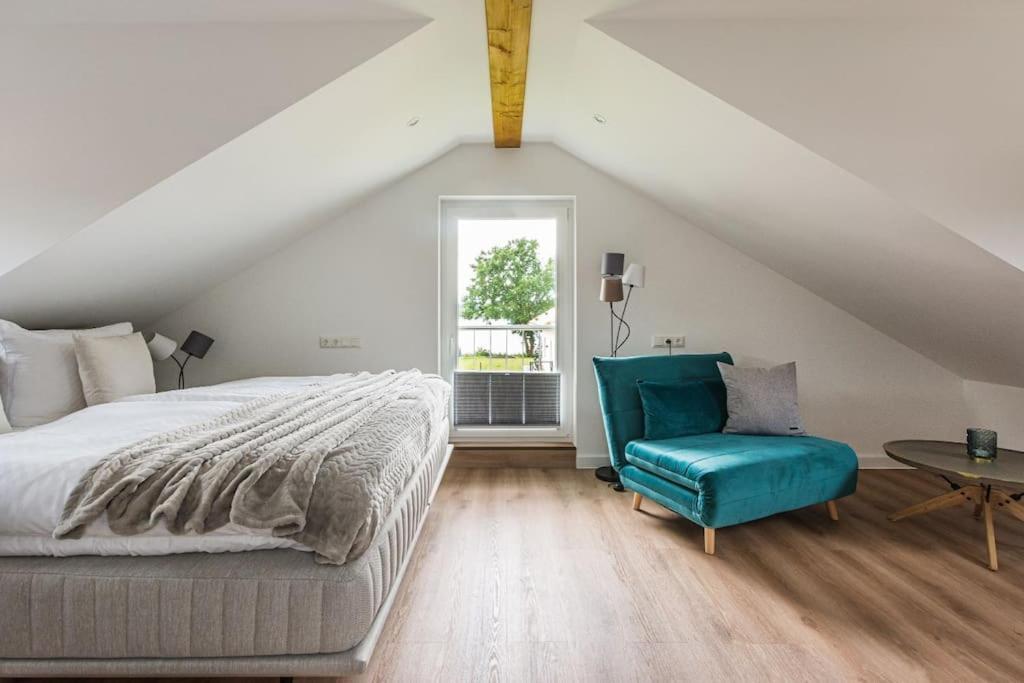 5 Sterne-Ferienhaus Eisvogel Am See Mit Sauna Und Kamin 크라코프암지 외부 사진